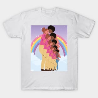 Lesbian Love Pride Rainbow T-Shirt